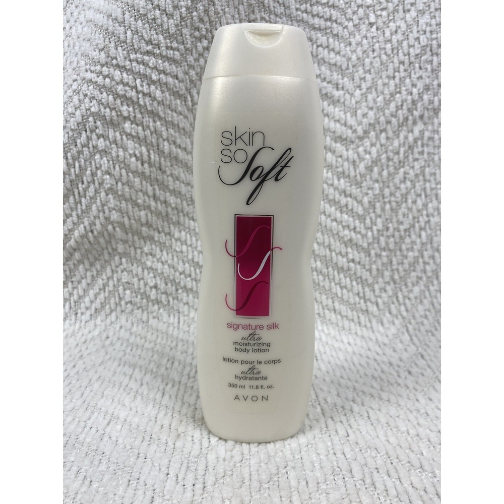 New NOS 2009 Avon Skin So Soft Signature Silk Replenishing Body Lotion 11.8 oz